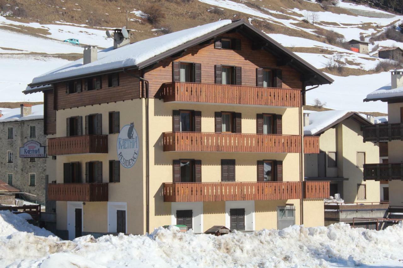 Residence Raethia Tra Bormio E Livigno Pradelle Zewnętrze zdjęcie